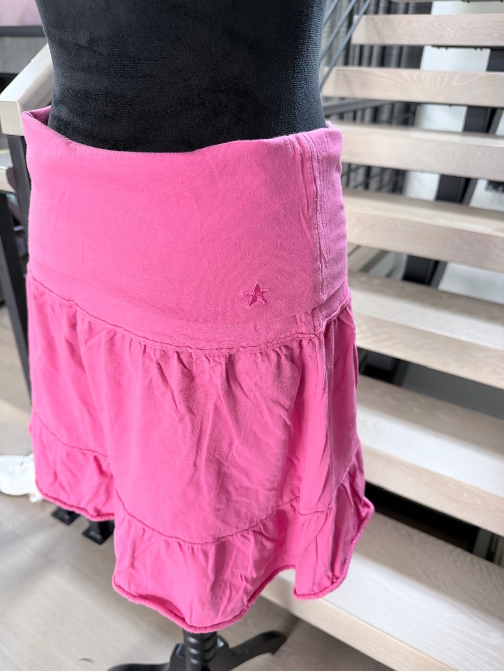 Women's Pink Tiered Skirt size M